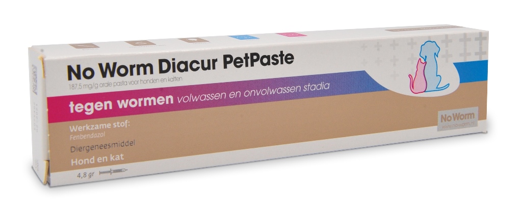 No Worm Diacur Petpaste 4,8 ML