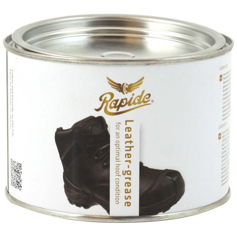 RAPIDE LEATHER-GREASE ZWART 500 ML