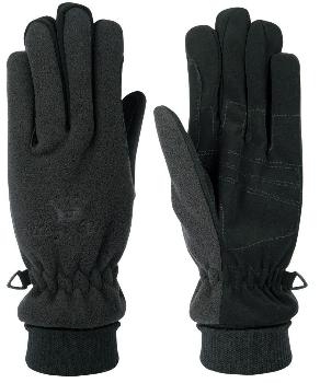 Handschoenen Fleece Ademend/Waterdicht Zwart XS