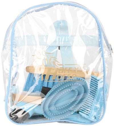 BACKPACK GROOMING KIT LICHTBLAUW