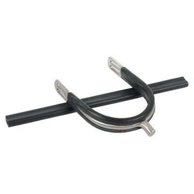 SPOORBESCHERMERS RUBBER ZWART