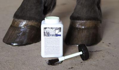 HOEFOLIE MET KWAST (500 ML.) AANTAL