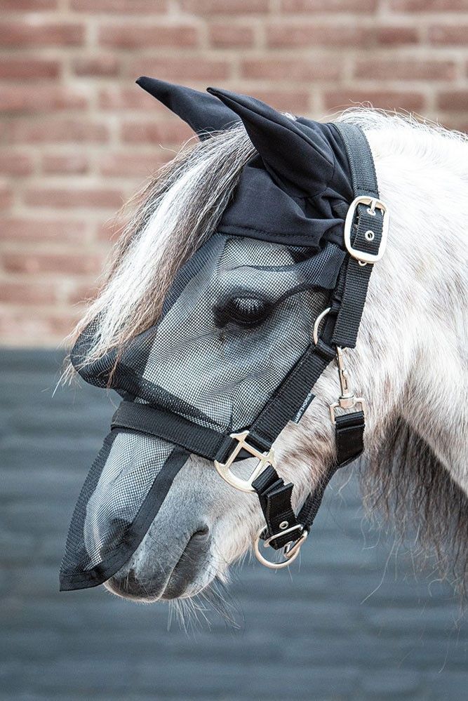 VLIEGENMASKER HALSTER MET OREN FULL