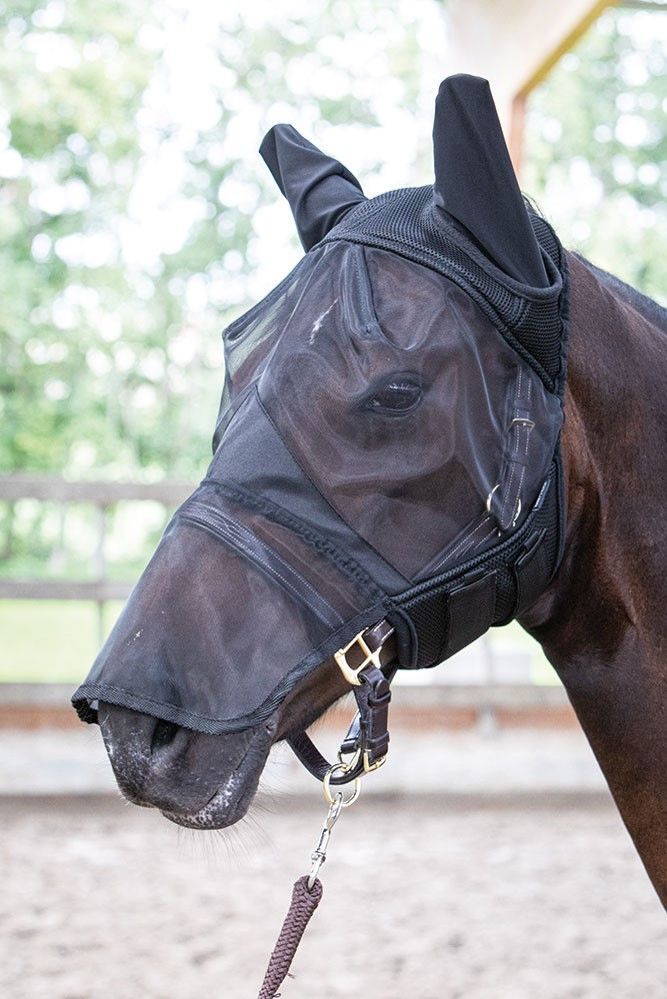 VLIEGENMASKER FLYSHIELD MET NEUSSTUK S