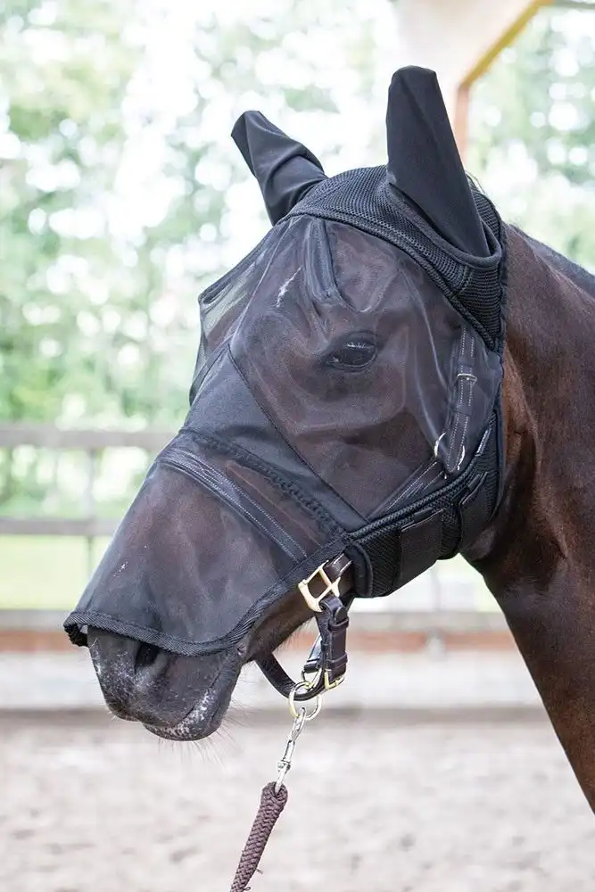 Vliegenmasker Flyshield Met Neusstuk Xl