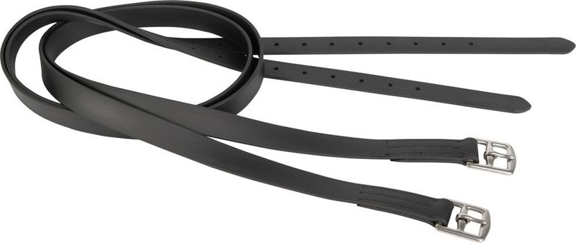 BEUGELRIEMEN ORIGINAL BIOTHANE 155CM ZWART