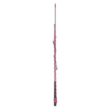 LONGEERZWEEP DEELBAAR D180CM ZWART-ROZE