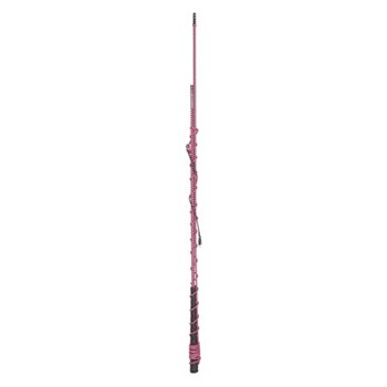 LONGEERZWEEP DEELBAAR D180CM ZWART-ROZE