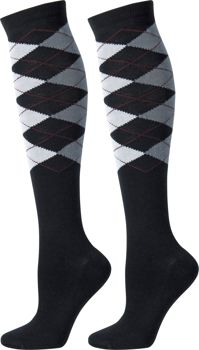 Kousen Argyle S Zwart