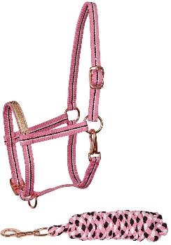 Halsterset Foal Roze
