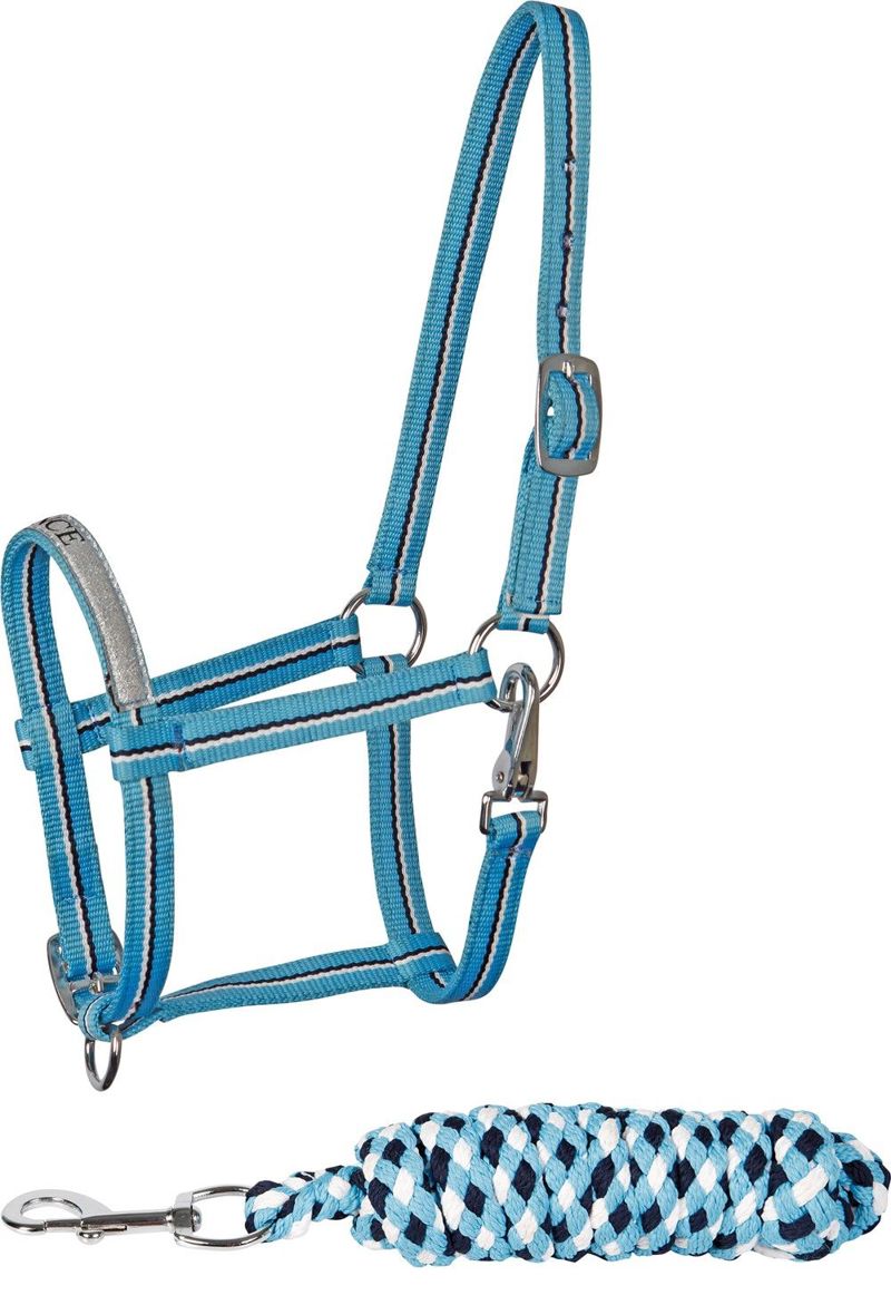 HALSTERSET FOAL LICHTBLAUW