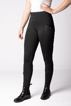 Rijbroek Equitights Avatar Full Grip 44 Zwart