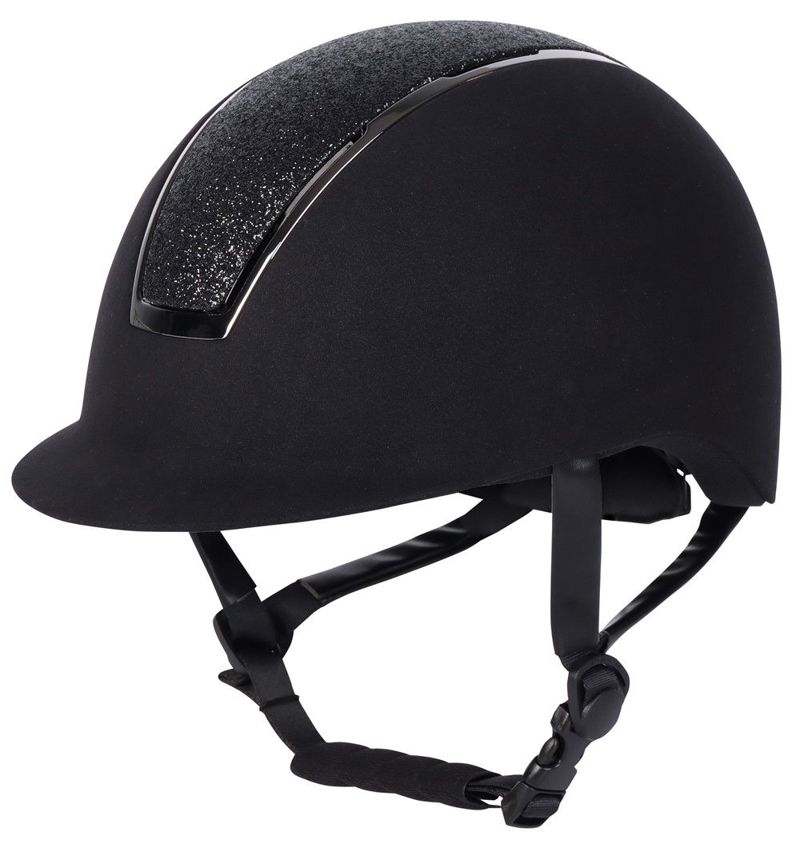 VEILIGHEIDSCAP, REGAL VELVET SPARKLE 52-54 ZWART