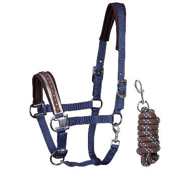 Halsterset La Gloria Cob Ensign-Blue