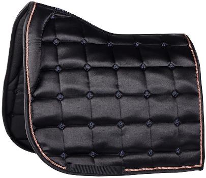 Zadeldek Satin Denici Cavalli Indigo Full Dr Zwart
