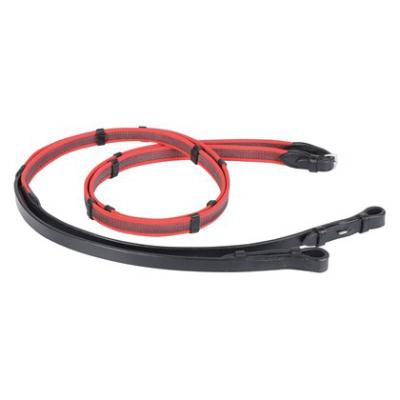 TEUGELS SUPERGRIP COLOURS MET STOPS FULL ROOD