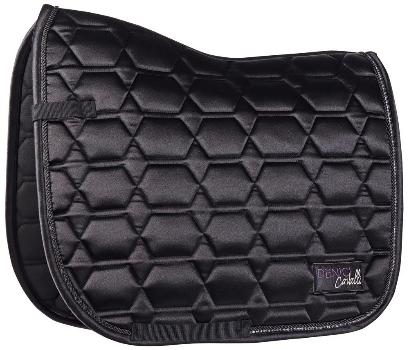 Zadeldek Satin Denici Cavalli Amethyst Full Dr Zwart