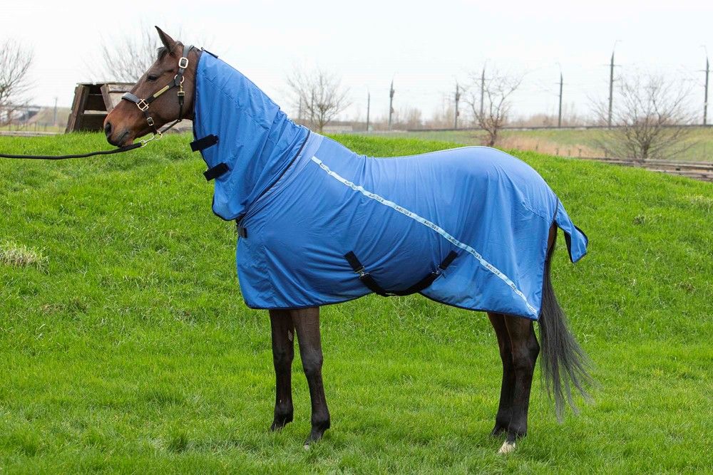 COOLER- VLIEGENDEKEN MESH PRO NECK BLAUW