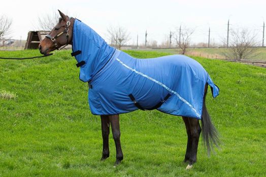 COOLER- VLIEGENDEKEN MESH PRO NECK 195CM BLAUW