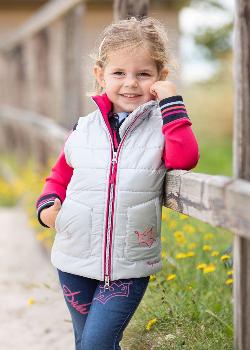 BODYWARMER DIVA STELLA 128 ZILVER