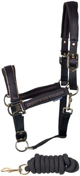 HALSTERSET KIRCHBERG WI24 PONY JET-BLACK