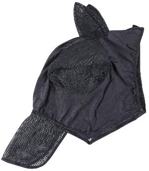 Vliegenmasker Skinfit Met Oren En Neusstuk L Zwart