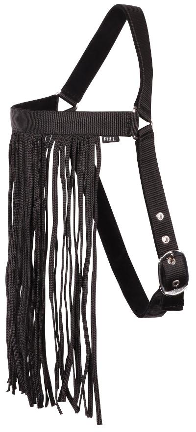 VLIEGENFRONTRIEM COMFORT+ COB ZWART