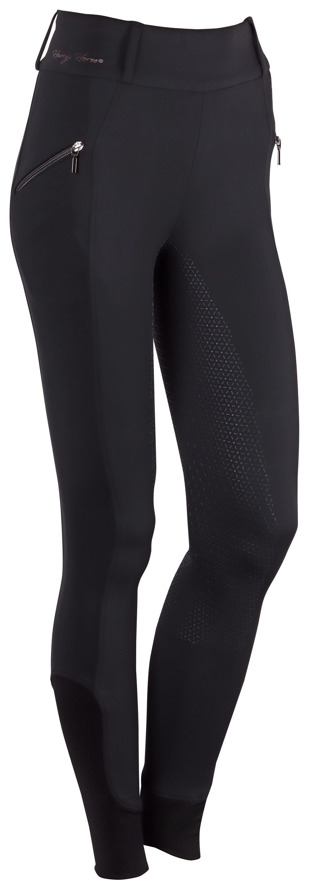 RIJBROEK EQUITIGHTS CLASSY DANI FULL GRIP JET-BLACK