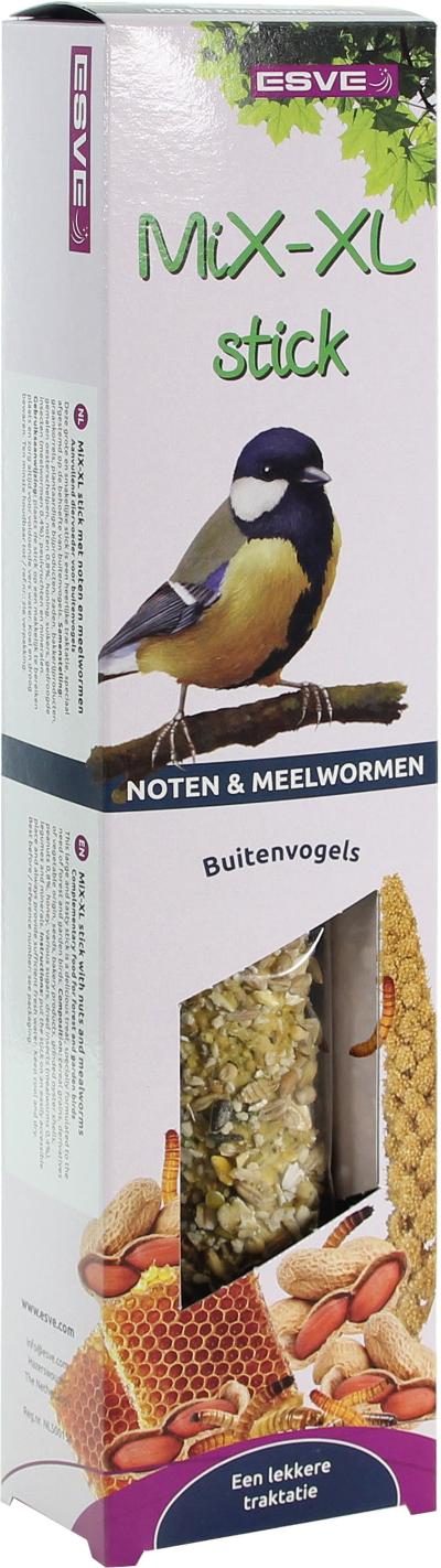 MIX-XL STICK BUITENVOGEL NOTEN+MEELWORM 1 ST