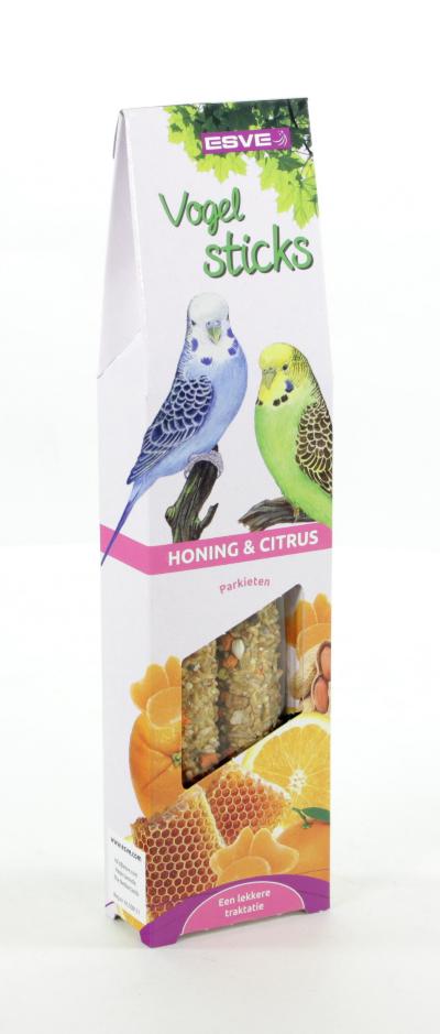 VOGELSTICKS PARKIET HONING EN CITRUS 2 ST