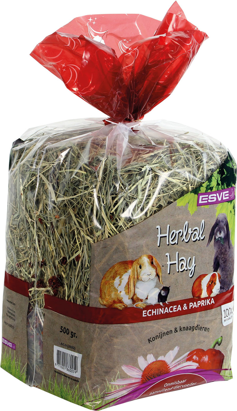 HERBAL HAY ECHINACEA&PAPRIKA 500 GR
