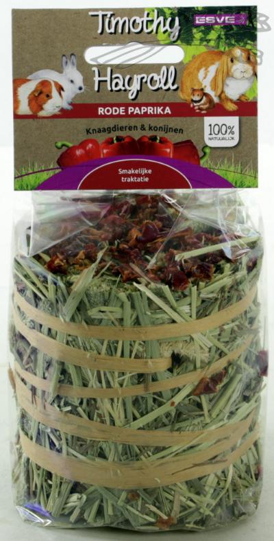 TIMOTHY HAY ROLL PAPRIKA 100 GR