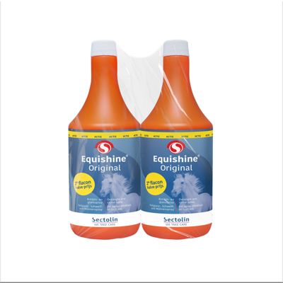 ACTIEVERPAKKING 2X FLACON EQUISHINE 1LTR
