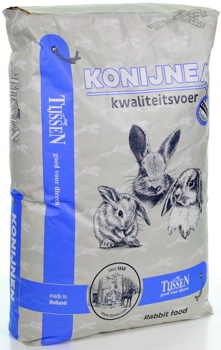 KONIJNENVOER NATUUR GEMENGD 15 KG