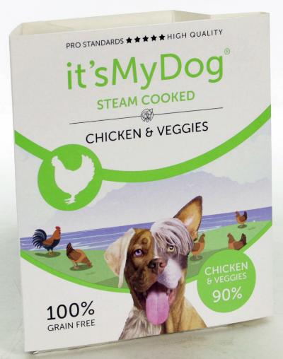 IT'S MY DOG STEAM COOKED CHICKEN & VEGGIES 395 GR