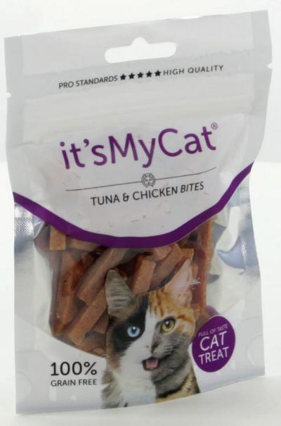 IT'S MY CAT TUNA & CHICKEN BITES 50 GR