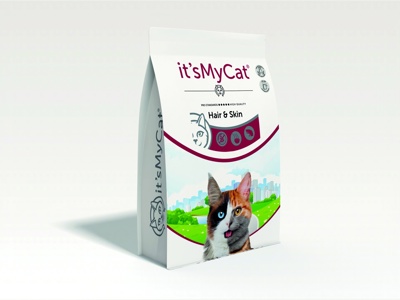 IT'S MY CAT DRY HAIR & SKIN 1,75 KG.