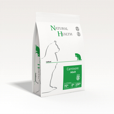 NATURAL HEALTH CAT CARNIVORE 2 KG.