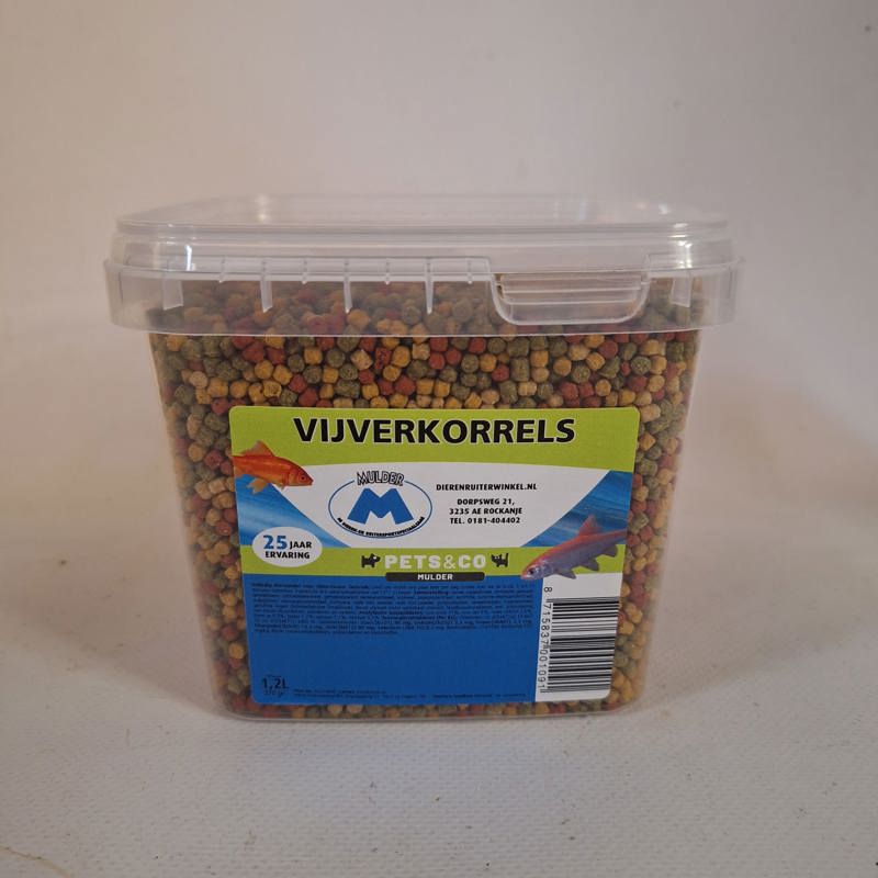 VIJVERKORRELS 1,2 LITER 3 MM