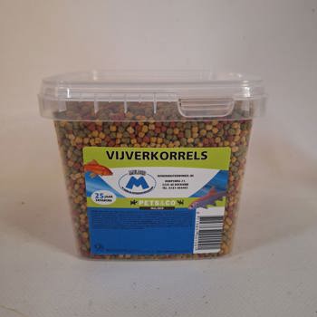 VIJVERKORRELS 1,2 LITER 3 MM