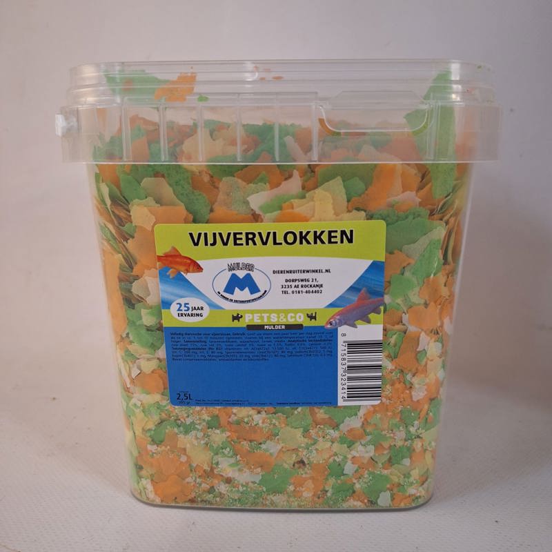 VIJVERVLOKKEN 2,5 LITER