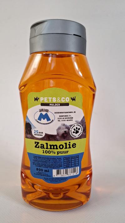 ZALMOLIE PUUR 500ML (KNIJPFLES)