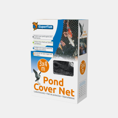 POND COVER NET 3X4 MTR + 10 PINS