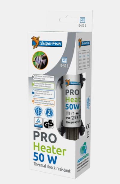PRO HEATER 50W 0-30L (17CM)