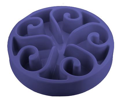 Eat Slow Live Longer Large Blauw