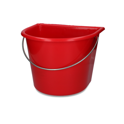EMMER MET VLAKKE KANT 15 LTR. ROOD