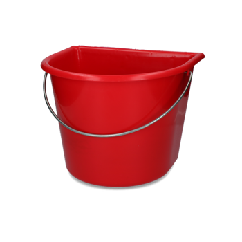 EMMER MET VLAKKE KANT 15 LTR. ROOD