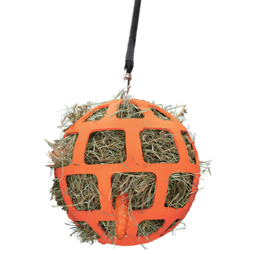 HAY SLOW FEEDER FUN & FLEX ORANJE