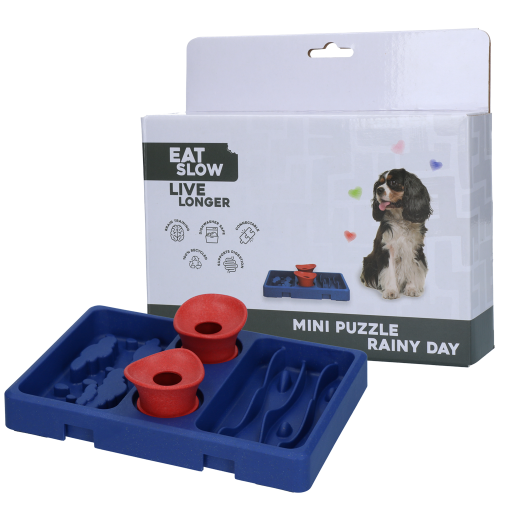EAT SLOW LIVE LONGER MINI PUZZLE RAINY DAY