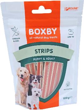 BOXBY STRIPS FOR DOGS 100 GRAM